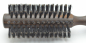 Preview: Thermo-Eschenholz Rundhaarbürste Durchmesser 22/55 mm Wildschweinborsten. Bürstenfabrik Keller.
